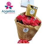 rosas rojas - chocolate